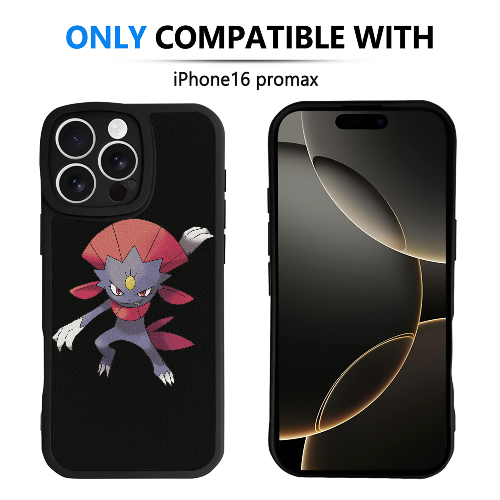 （画像用） ポケットモンスター Pokémon 【iPhone 16シリーズ対応】シリコンスマホケース（レザー調） 材質：シリコン